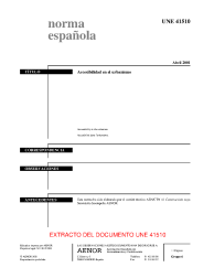 UNE 41510:2001 (R2015)