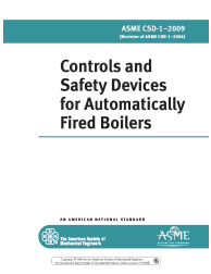 ASME CSD.1-2009