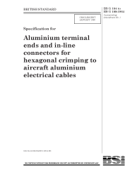 BS G 184 to G 188:1964