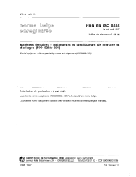 NBN EN ISO 8282:1997
