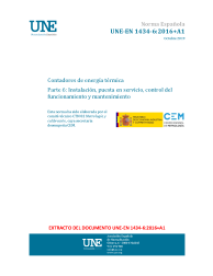 UNE-EN 1434-6:2016+A1:2019