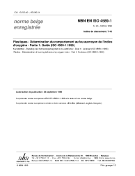 NBN EN ISO 4589-1:1999