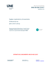 UNE-EN ISO 21917:2023