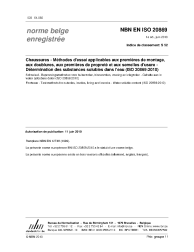 NBN EN ISO 20869:2010