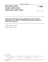 NBN EN ISO 11393-3:2018