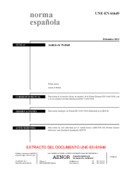 UNE-EN 61649:2012