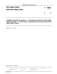 NBN ISO 20901:2020