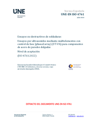 UNE-EN ISO 4761:2023