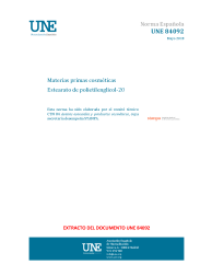 UNE 84092:2018