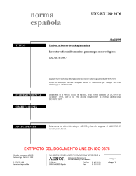 UNE-EN ISO 9876:1999