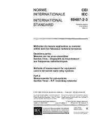 IEC 60487-2-3:1984