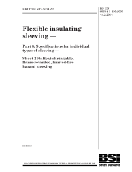 BS EN 60684-3-216:2005+A2:2014