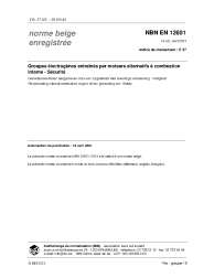 NBN EN 12601:2001