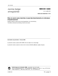 NBN EN 12889:2000