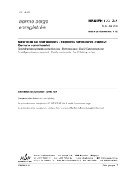 NBN EN 12312-2:2014
