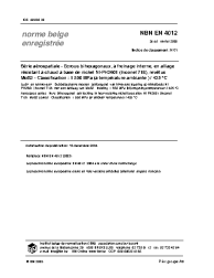 NBN EN 4012:2005