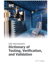 SAE International's Dictionary of Testing, Verification, and Validation