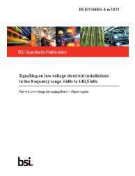 BS EN 50065-4-6:2023