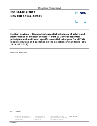 NBN ISO 16142-2:2021