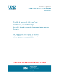 UNE-EN 62054-21:2005/A1:2017