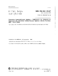 NBN EN ISO 15147:1999