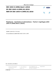 NBN EN ISO 1043-4:1999/A1:2016