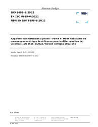 NBN EN ISO 8655-6:2022