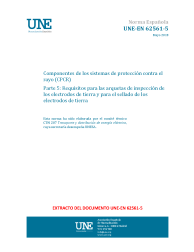 UNE-EN 62561-5:2018