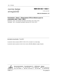 NBN EN ISO 11664-1:2011