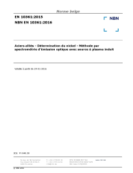 NBN EN 10361:2016