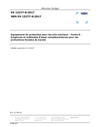 NBN EN 13277-8:2017