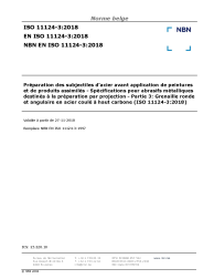 NBN EN ISO 11124-3:2018