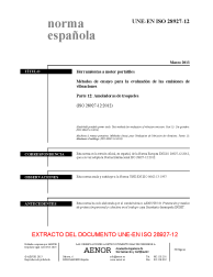 UNE-EN ISO 28927-12:2013