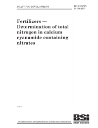 DD CEN/TS 15561:2007