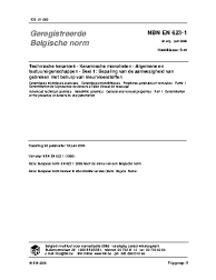 NBN EN 623-1:2006