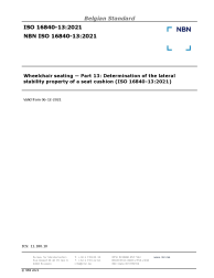 NBN ISO 16840-13:2021