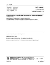 NBN EN 386:2001