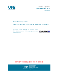 UNE-EN 60079-25:2017