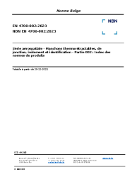 NBN EN 4708-002:2023