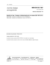 NBN EN ISO 7887:2012
