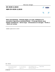 NBN EN 4539-2:2019