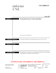 UNE 208003:2002 IN