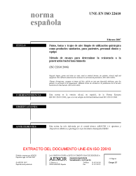 UNE-EN ISO 22610:2007