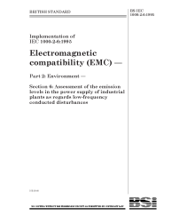 BS IEC 1000-2-6:1995