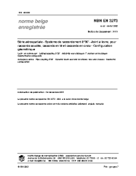 NBN EN 3273:2002