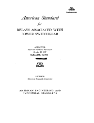 IEEE/ASA C37.1:1937
