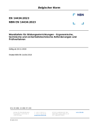 NBN EN 14434:2023