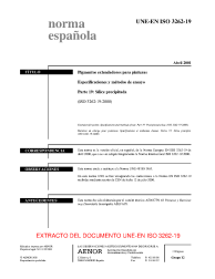 UNE-EN ISO 3262-19:2001