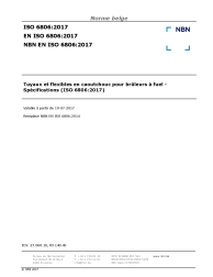 NBN EN ISO 6806:2017