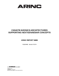 ARINC Report 660B:2014